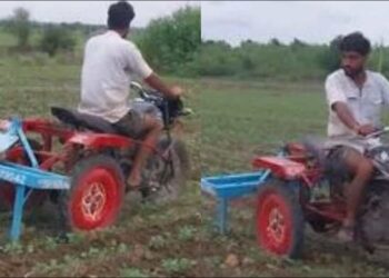 पावर टिलर से खेती में क्रांति: हरदा जिले के दो किसान भाईयों का एक अनोखा नवाचार